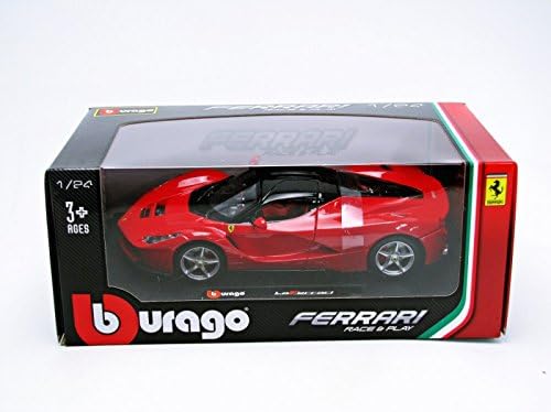 Detalle 2 de Bburago Ferrari LaFerrari 18-26001 speelgoedauto, schaal 1:24, rood