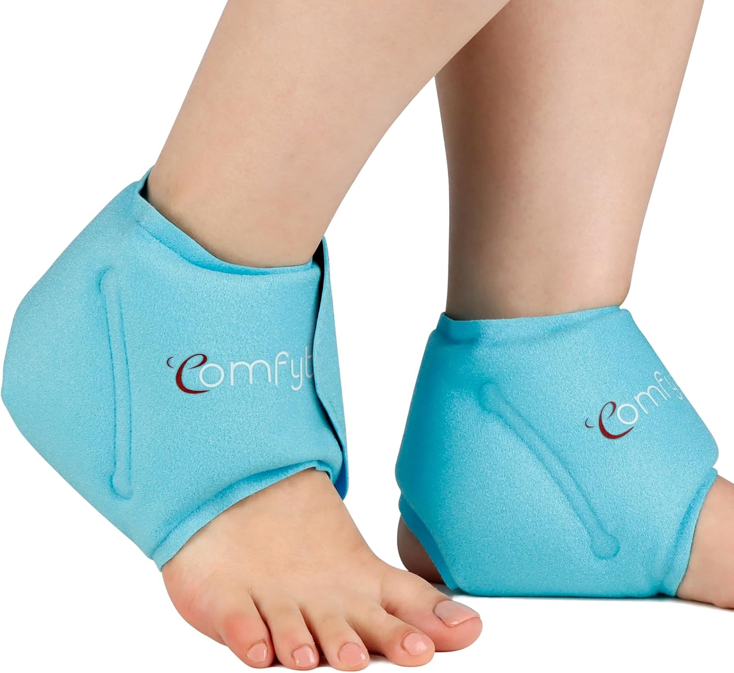 Detalle de Comfytemp Ankle Ice Pack Wrap 2-Pack ❄️🦶