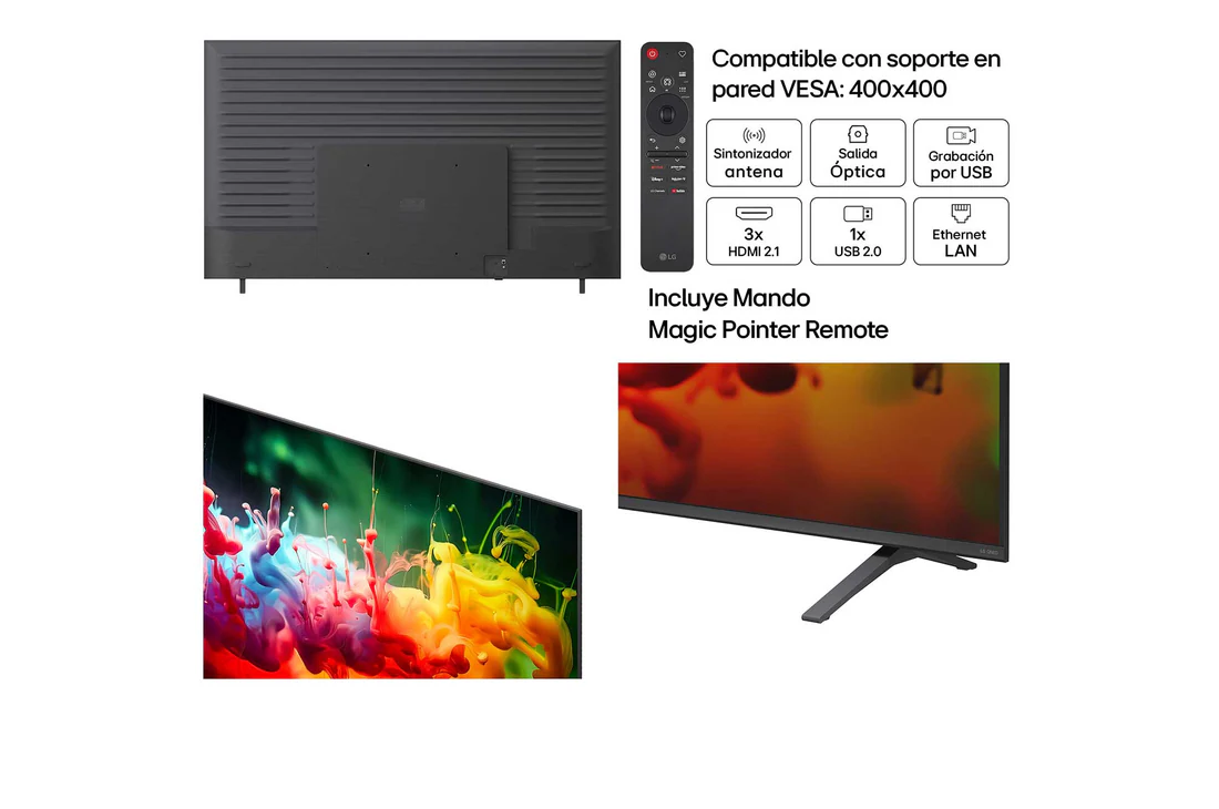 Thumbnail 2 de LG QNED70 B6A 85" – Smart TV 4K MiniLED AI (2026)