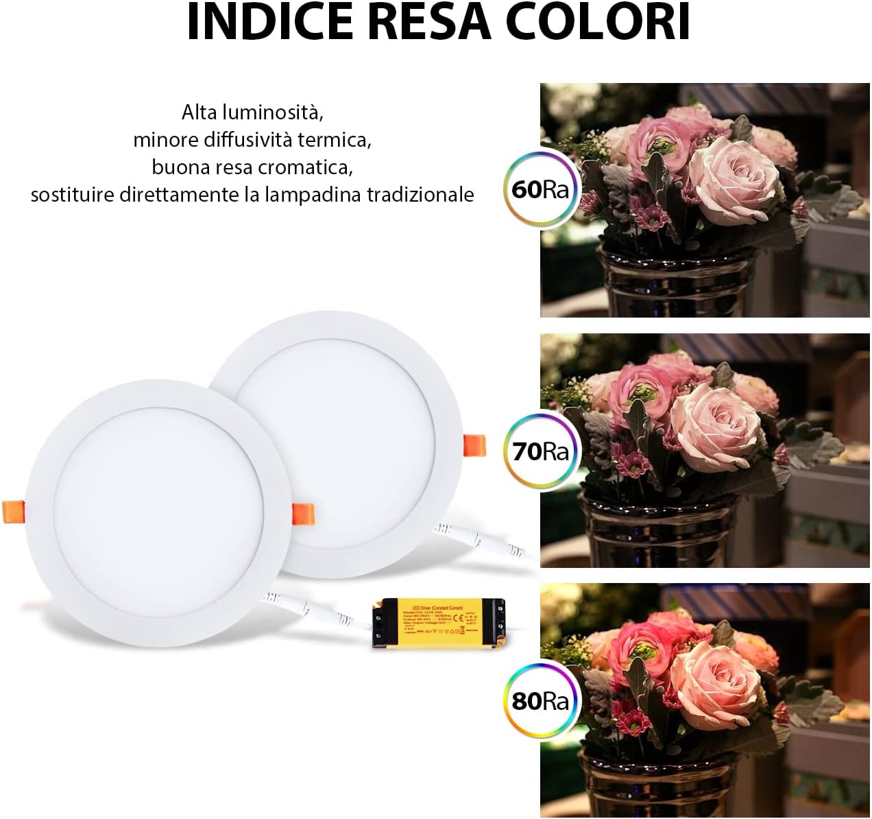 Thumbnail 3 de LVWIT Pannello LED Rotondo 2x 25W 4000K