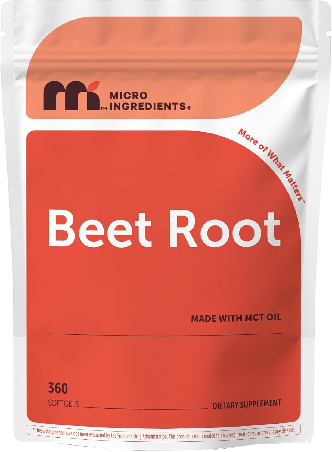 Detalle de Micro Ingredients Beet Root Softgels 360-Count