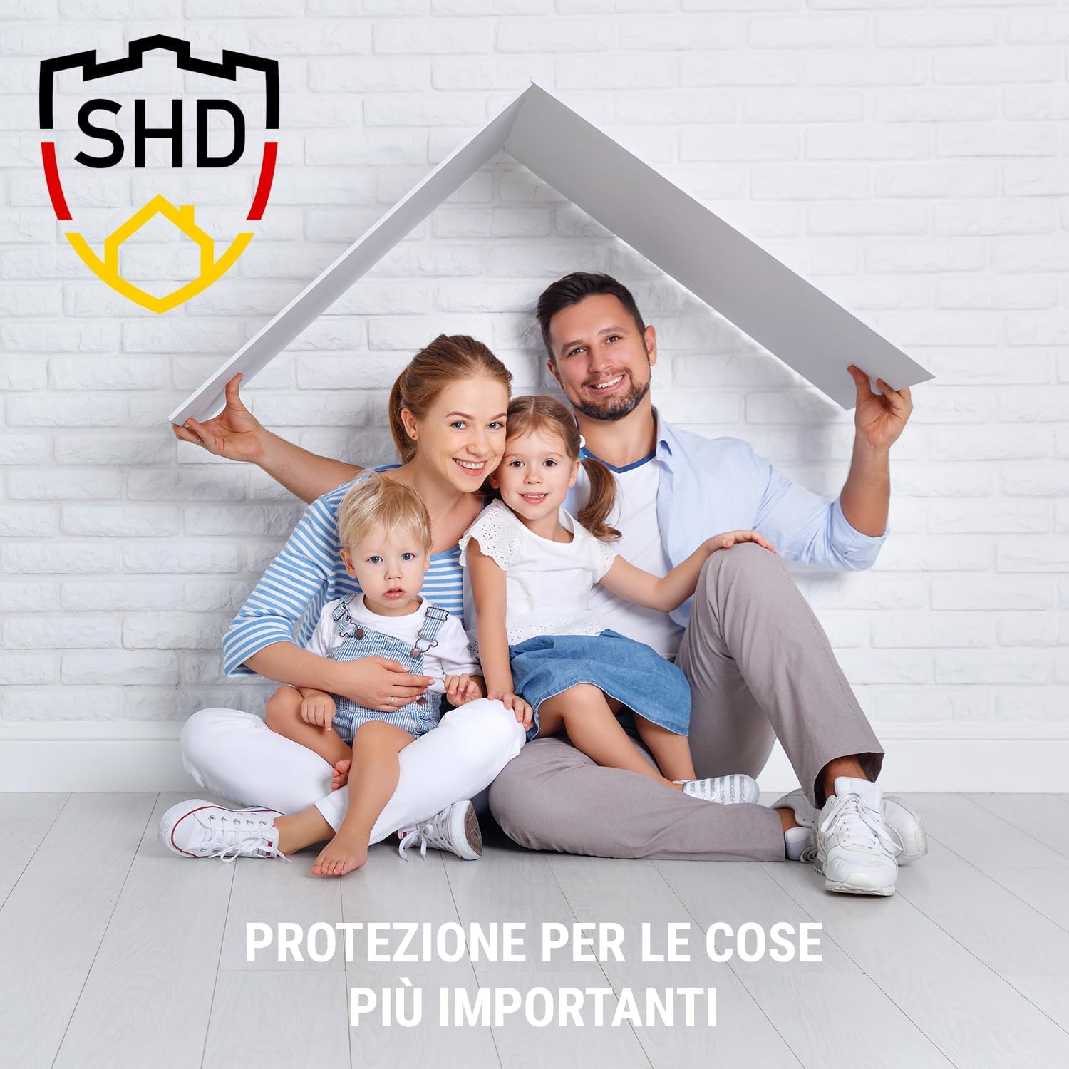 Thumbnail 3 de SHD OneConcept 7x Rilevatori di Fumo per Casa – Allarme ottico con batteria e funzione Test