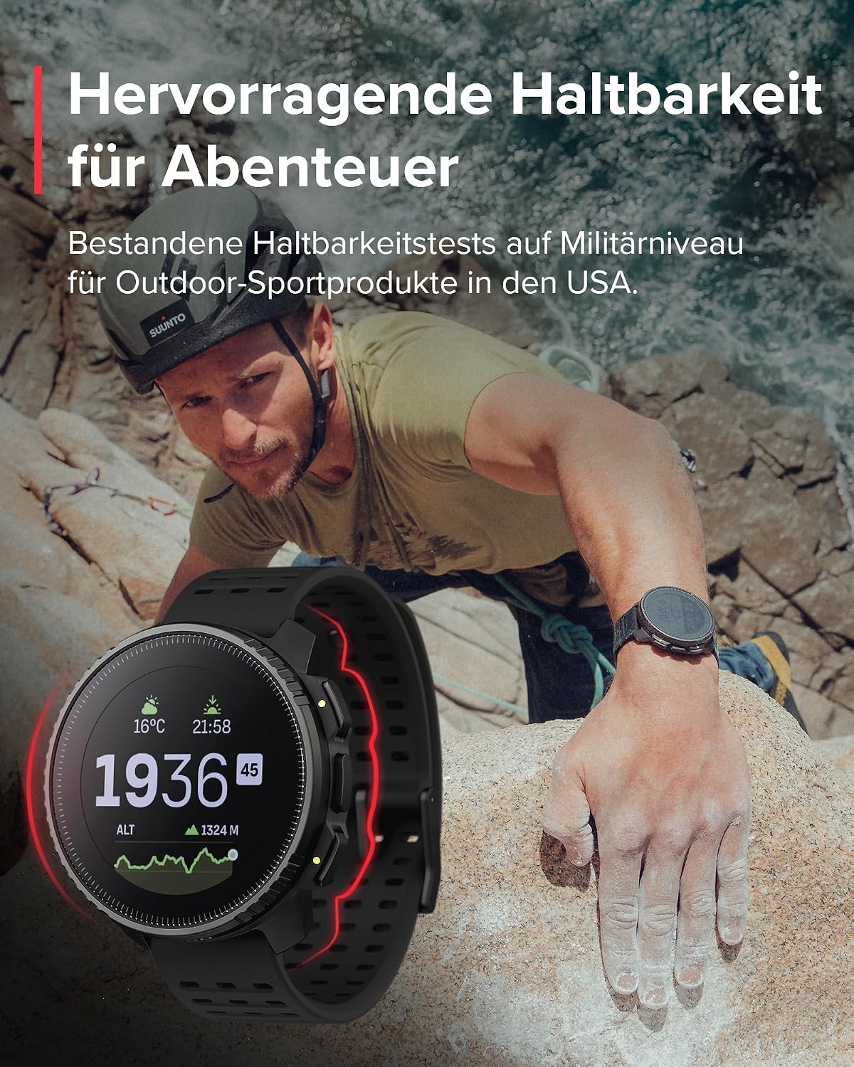 Thumbnail 5 de SUUNTO Vertical Abenteueruhr GPS‑Smartwatch, 65 Tage Akkulaufzeit
