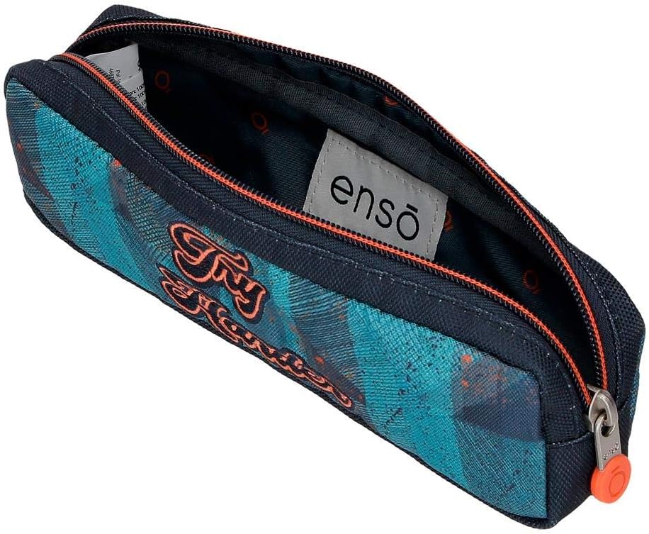 Detalle de Enso Try Harder Astuccio Blu 22 x 7 x 3 cm in Poliestere