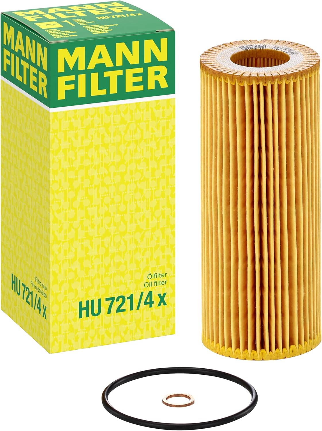 MANN-FILTER HU 721/4 x Ölfilter 153 mm