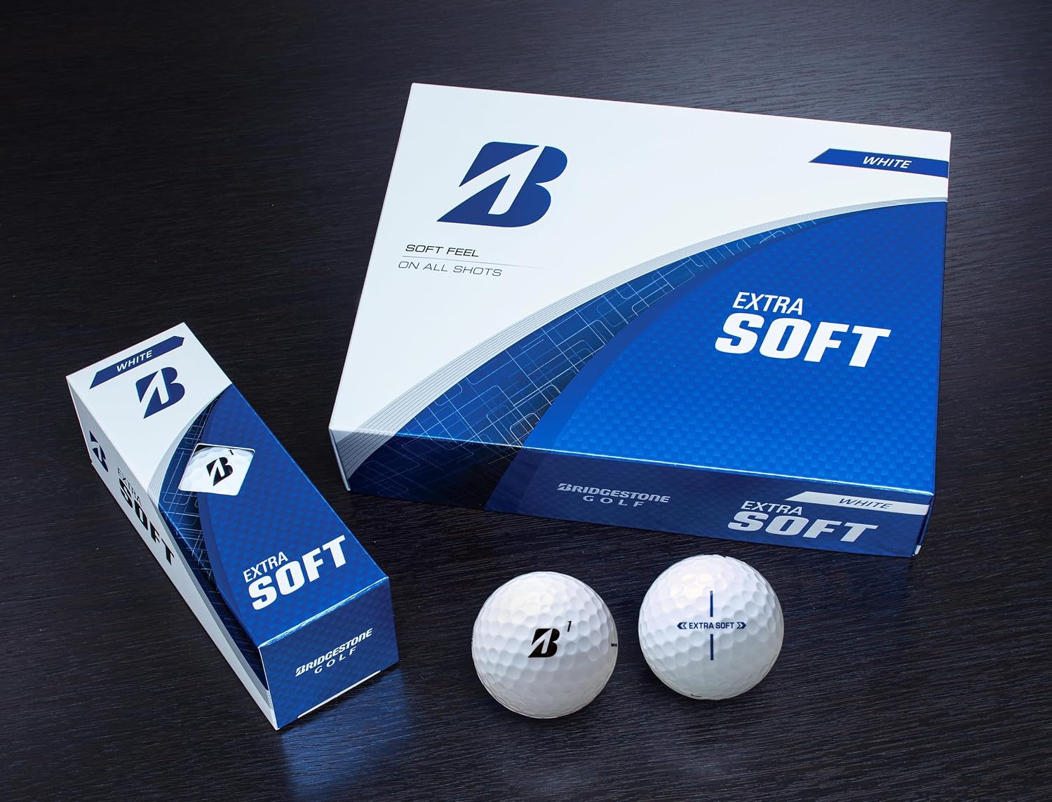 Detalle de BRIDGESTONE EXTRA SOFT 2025年モデル ゴルフボール 12球入 ソフト2ピース・330ディンプル