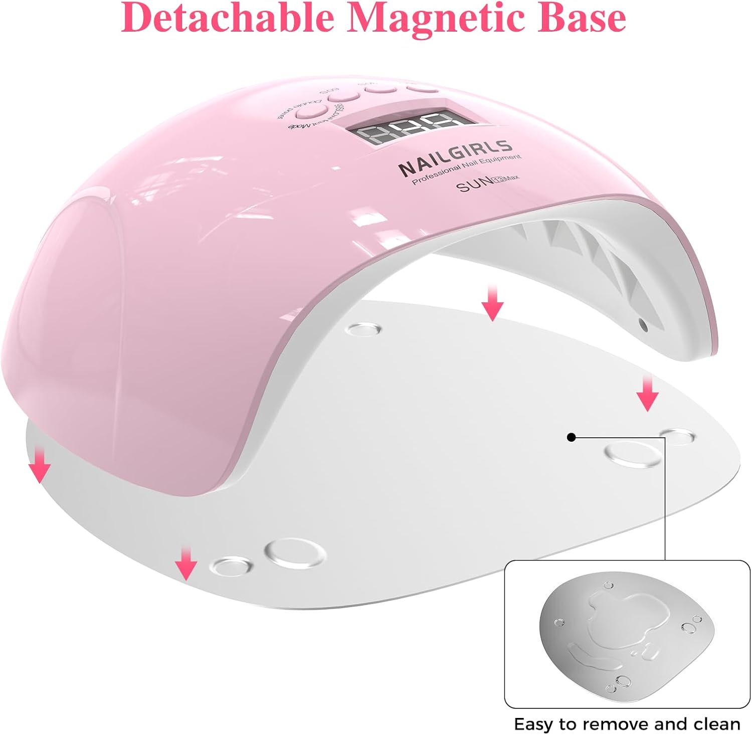 Thumbnail 4 de NAILGIRLS 220W UV LED Nail Lamp