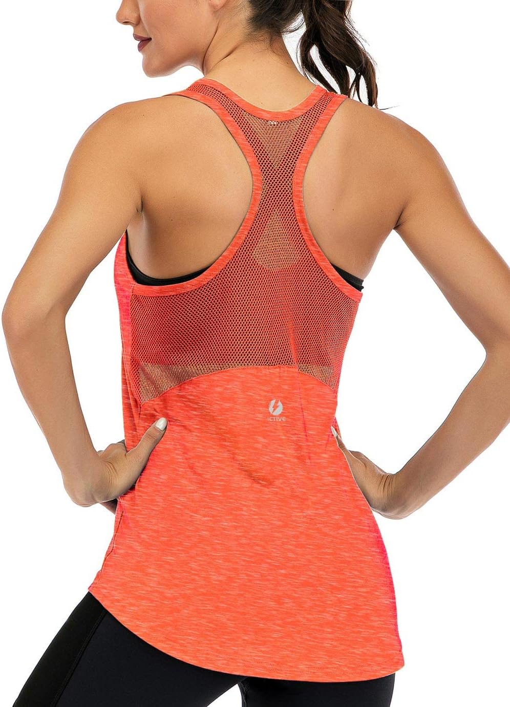 Thumbnail 6 de ICTIVE Débardeur Yoga Femme - Haut de Sport sans Manches en Maille Aérée