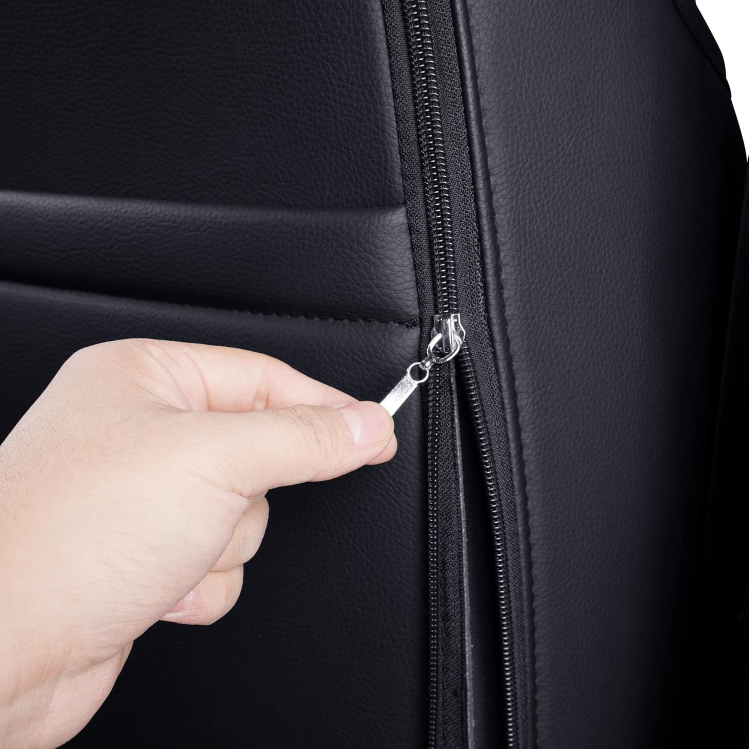 Thumbnail 5 de LUCKYMAN CLUB 2 Front Tacoma Seat Covers (Custom Fit 2016–2023) for Crew Cab & Extended Cab, Gray (2 pcs)