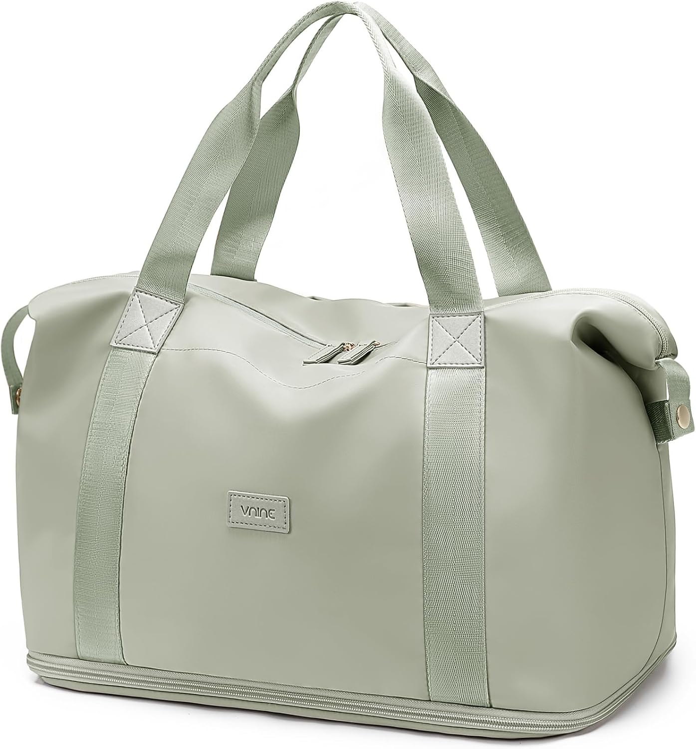 Detalle de VNINE Travel Bag for Women: Expandable Weekend Duffle with Waterproof Fabric