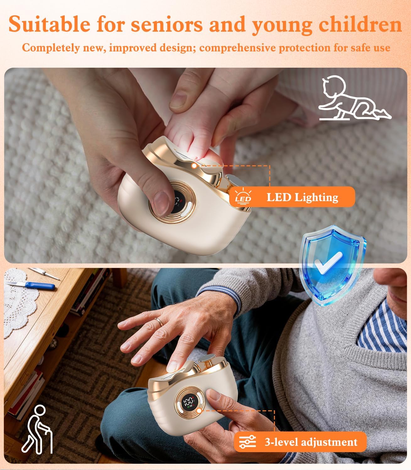 Detalle de Upgrad Electric Nail Clipper
