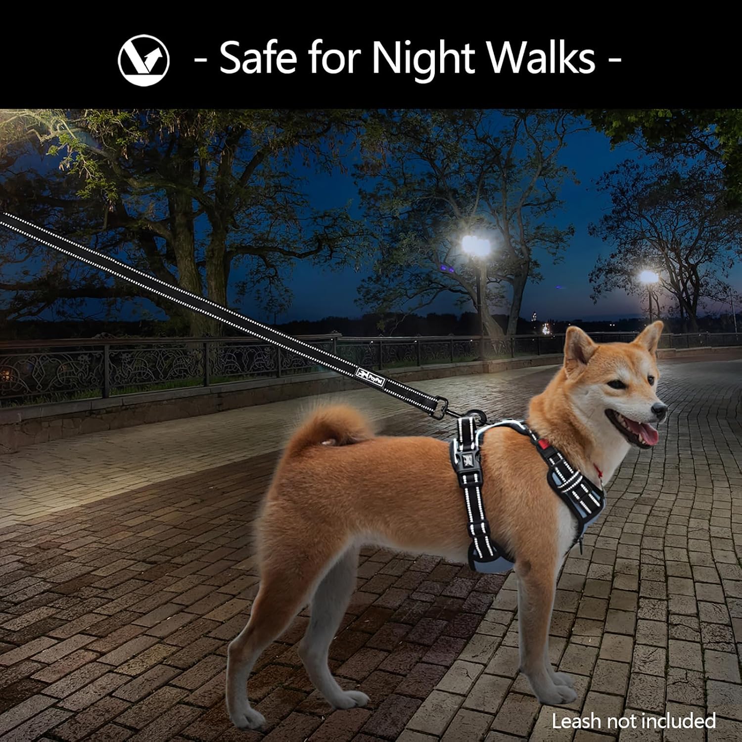 Thumbnail 4 de PoyPet No Pull Dog Harness XL — adjustable, reflective