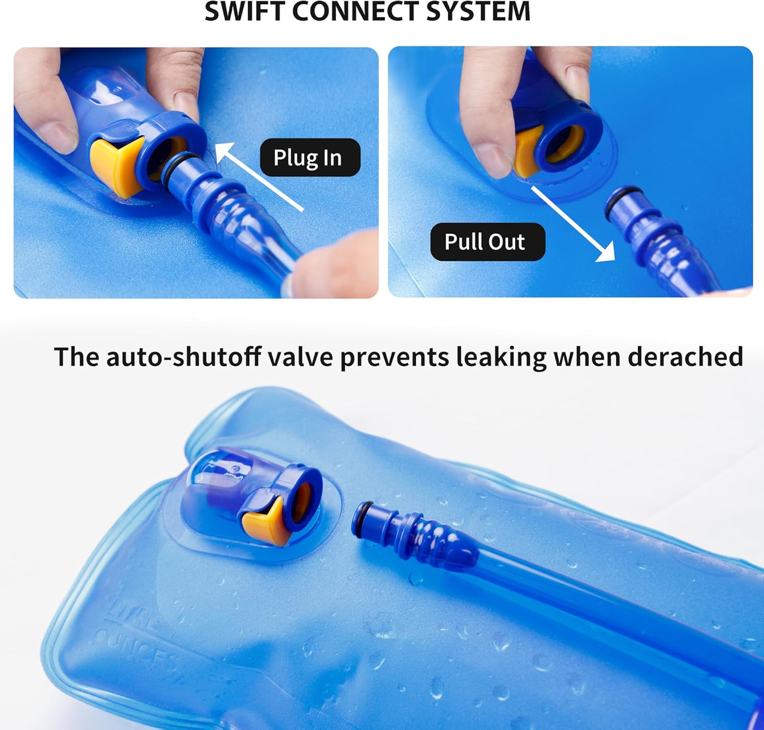 Thumbnail 3 de Unigear Hydration Water Bladder Reservoir – BPA Free, FDA Approved and Taste Free