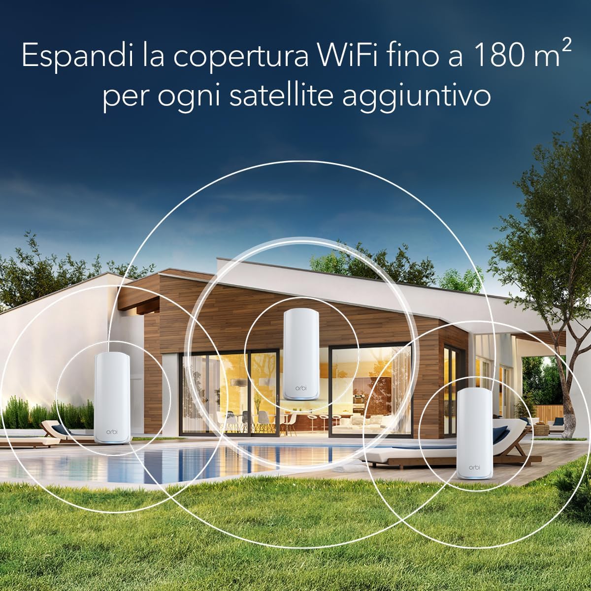 Thumbnail 3 de NETGEAR Orbi Serie 770 Satellite WiFi 7