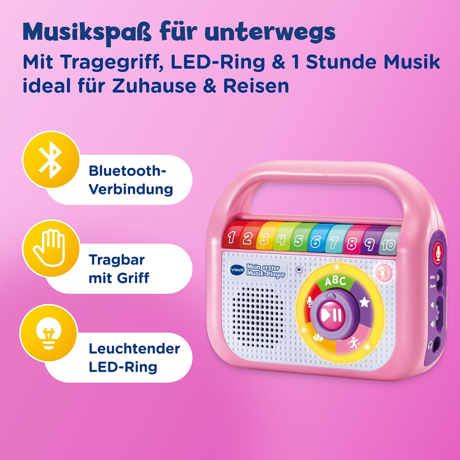 Thumbnail 4 de Vtech Mein Erster Musik-Player 40 Lieder