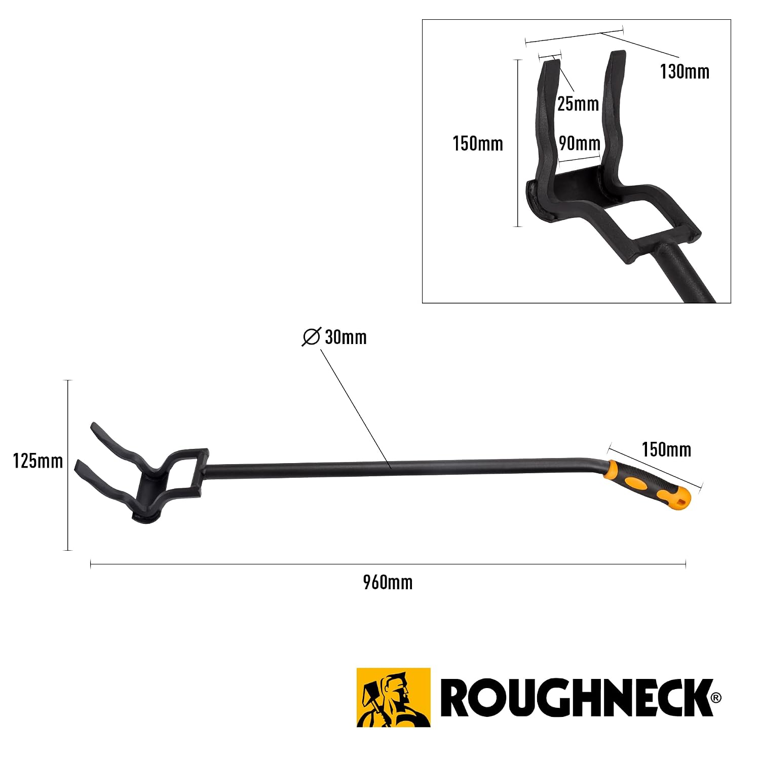 Detalle 2 de Roughneck Gorilla ROU64640 – drążek do podważania, podnoszenia i rozbiórki
