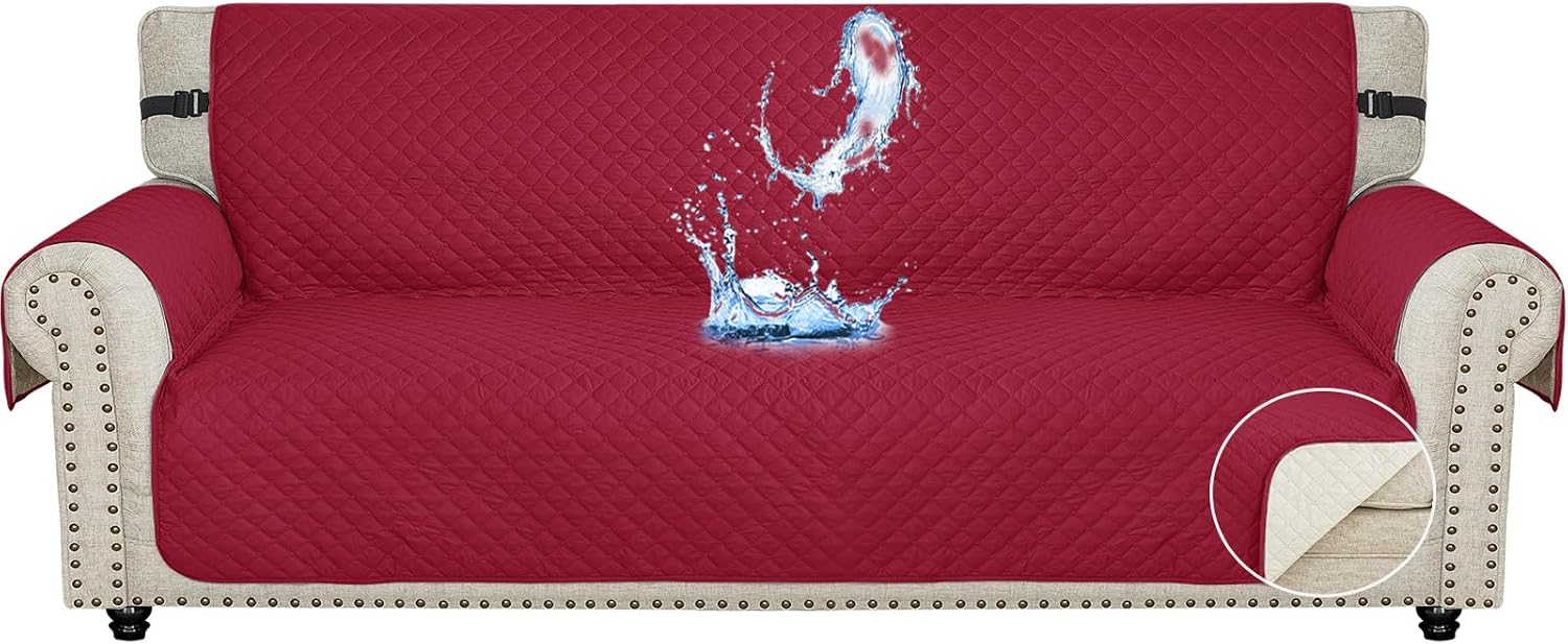 Detalle de Ystyle Funda Cubre Sofa 4 Plazas impermeable 🛋