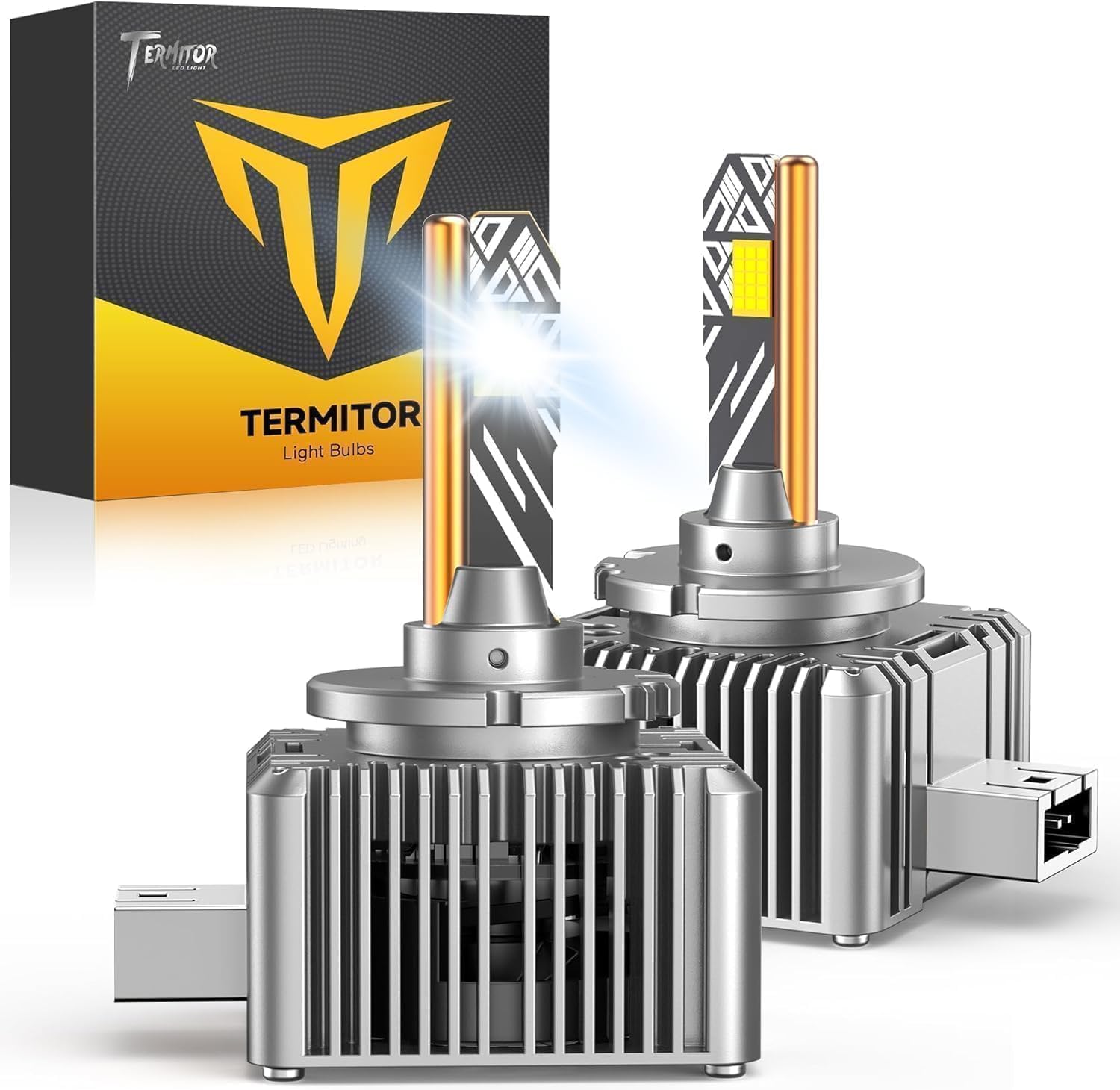 Thumbnail 6 de Termitor D5S Bulbs (Pack of 2) — 80,000LM 6500K Ultra Bright, IP68 Waterproof, 1:1 OEM Size