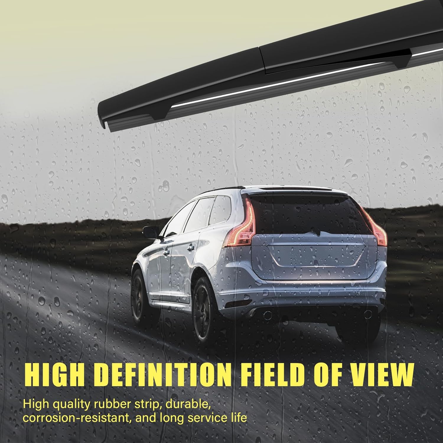 Thumbnail 6 de ANIKLUIM 26"+17" Wiper Blades + 12" Rear Wiper Blade Set (Pack of 3) for select Nissan & Infiniti