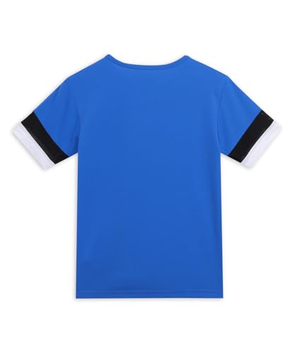 Thumbnail 2 de Camiseta PUMA unisex niño/niña con tecnología dryCELL y cuello redondo (Electric Blue Lemonade/Puma Black/Puma White), 164