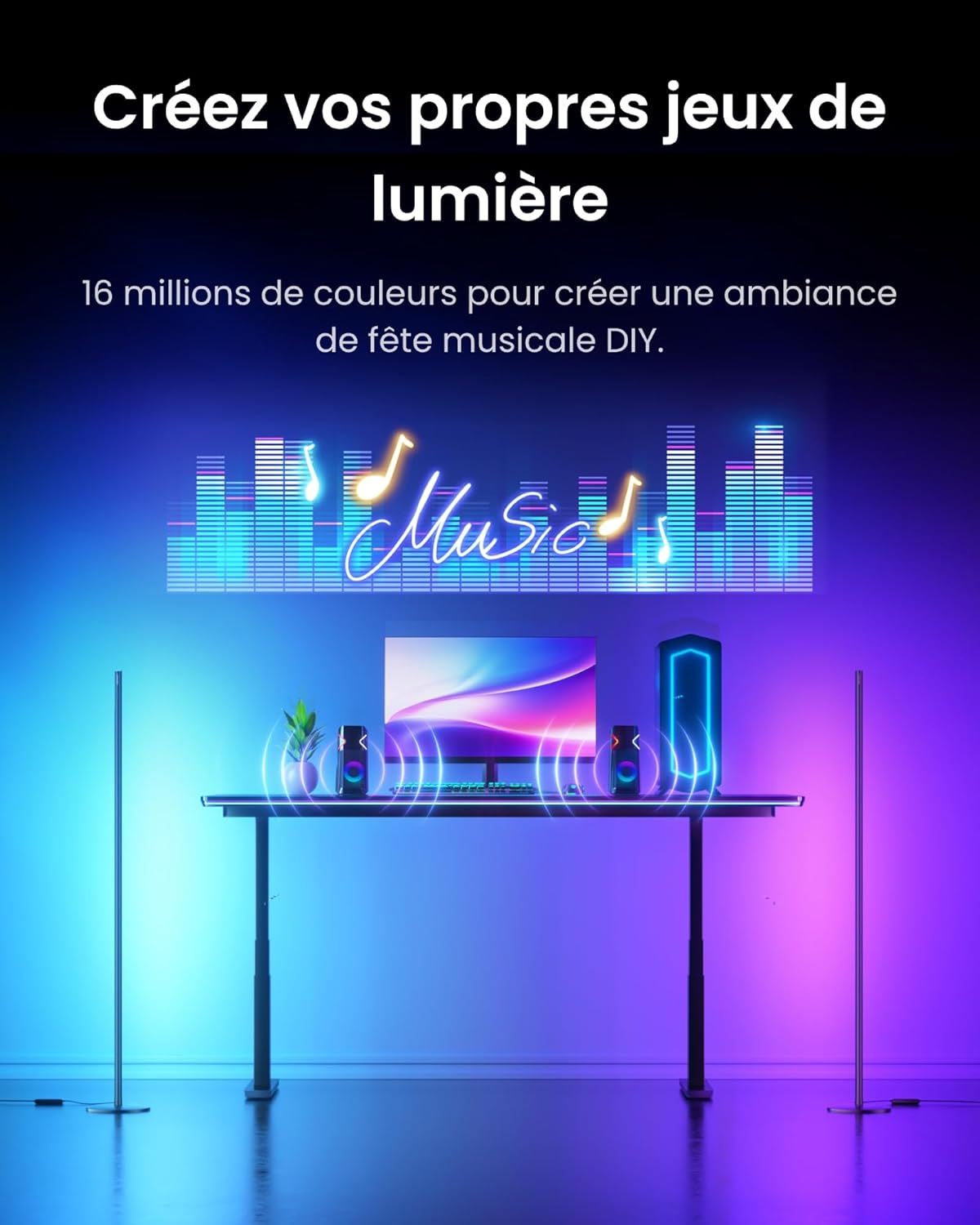 Thumbnail 4 de SwitchBot Matter Lampadaire 1200 lm