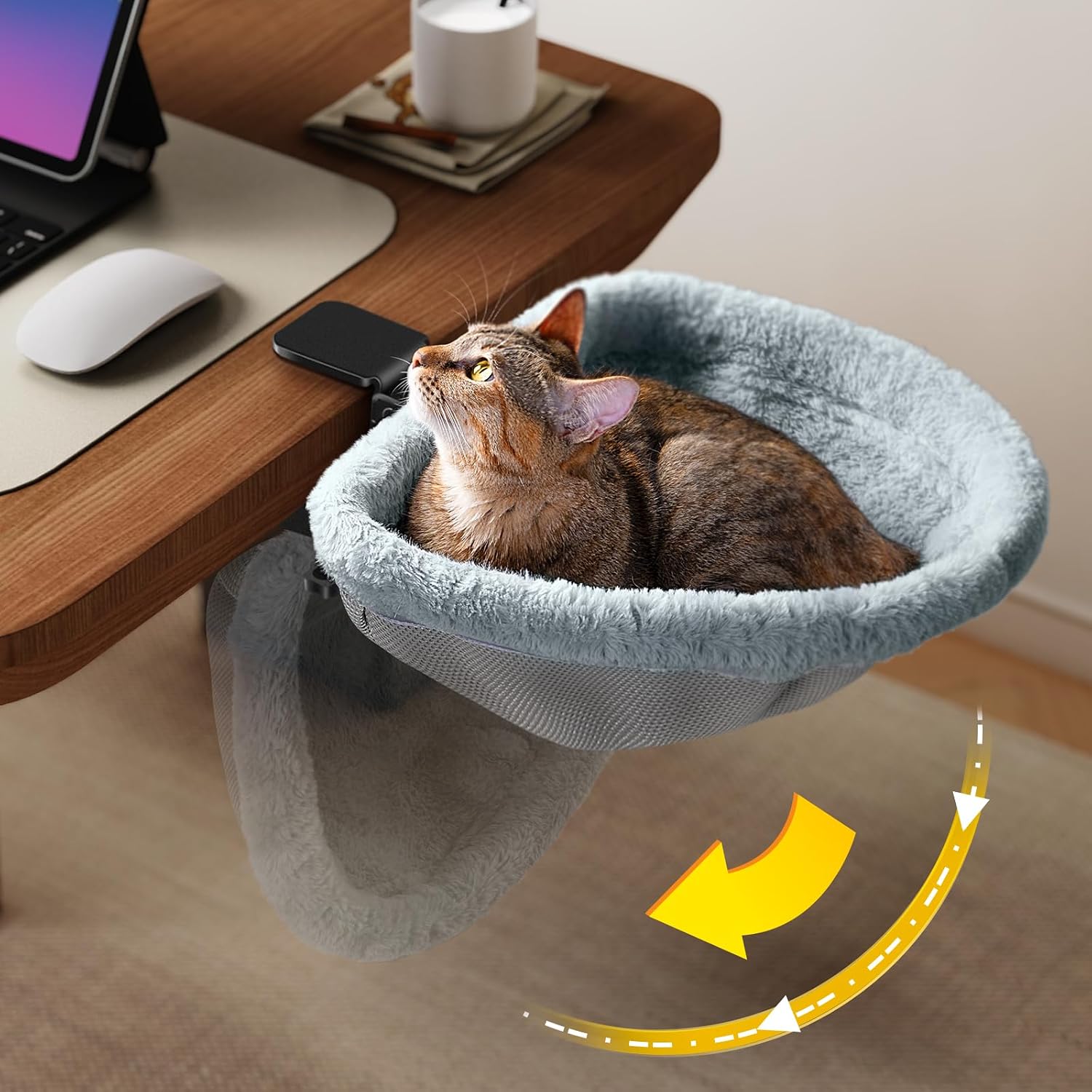 Detalle de JUNSPOW Cat Desk Bed 33 lb