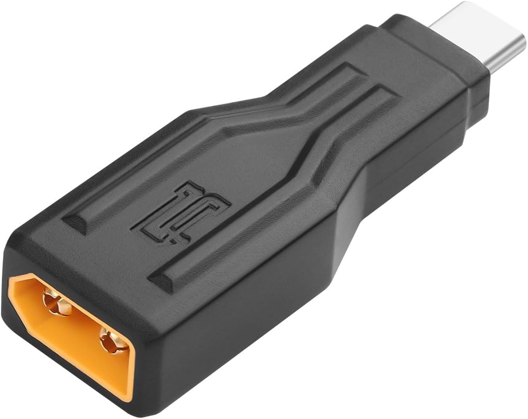Detalle de CERRXIAN XT60 to USB-C Adapter, 100W