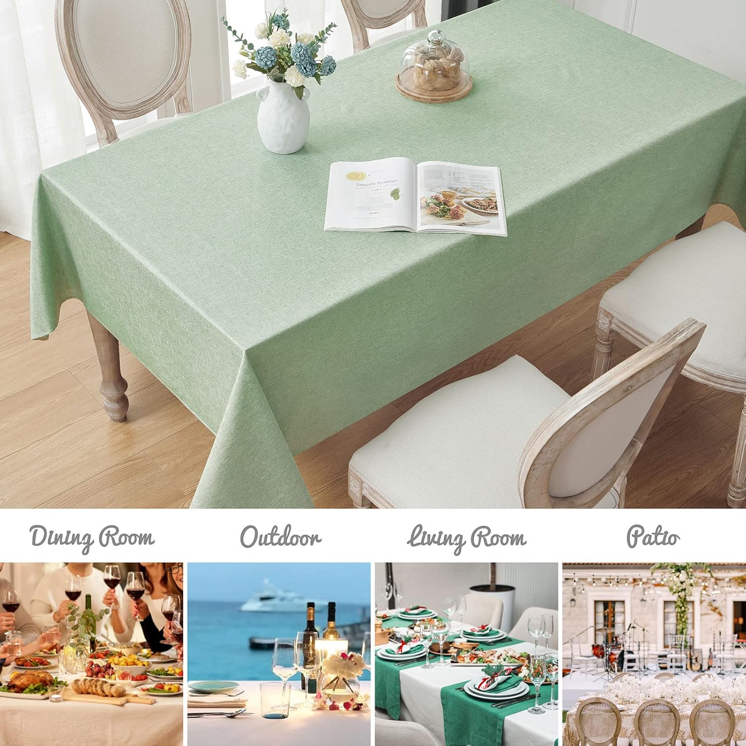 Thumbnail 6 de Veblandy Rectangle Tablecloth 52x70