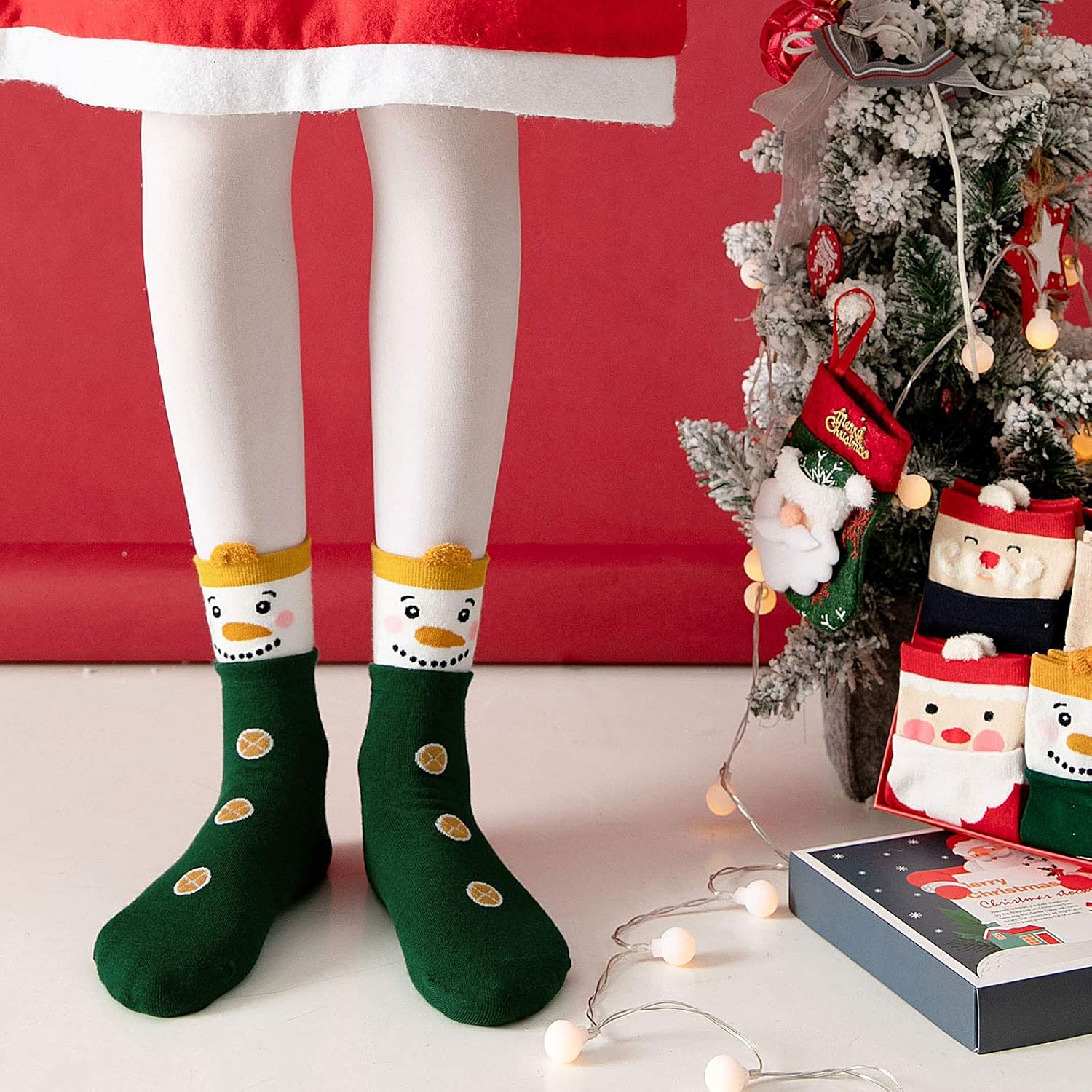 Thumbnail 3 de LOFIR Chaussettes Noël Femmes 4 paires