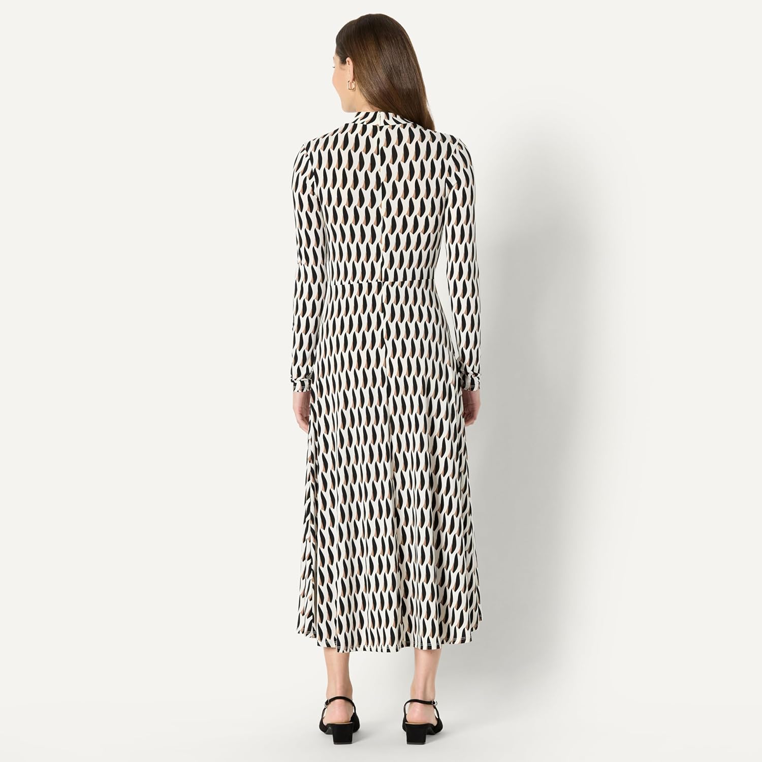 Thumbnail 1 de Amazon Essentials women’s fit and flare long-sleeved short maxi dress