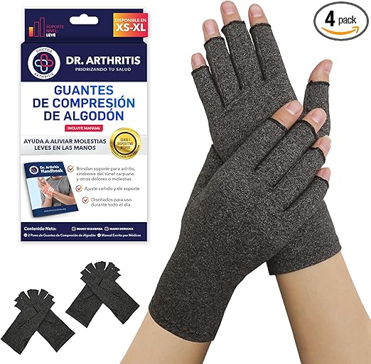 Dr. Arthritis Muñequeras Túnel Carpiano con Férula 🖐️ Ajustables     