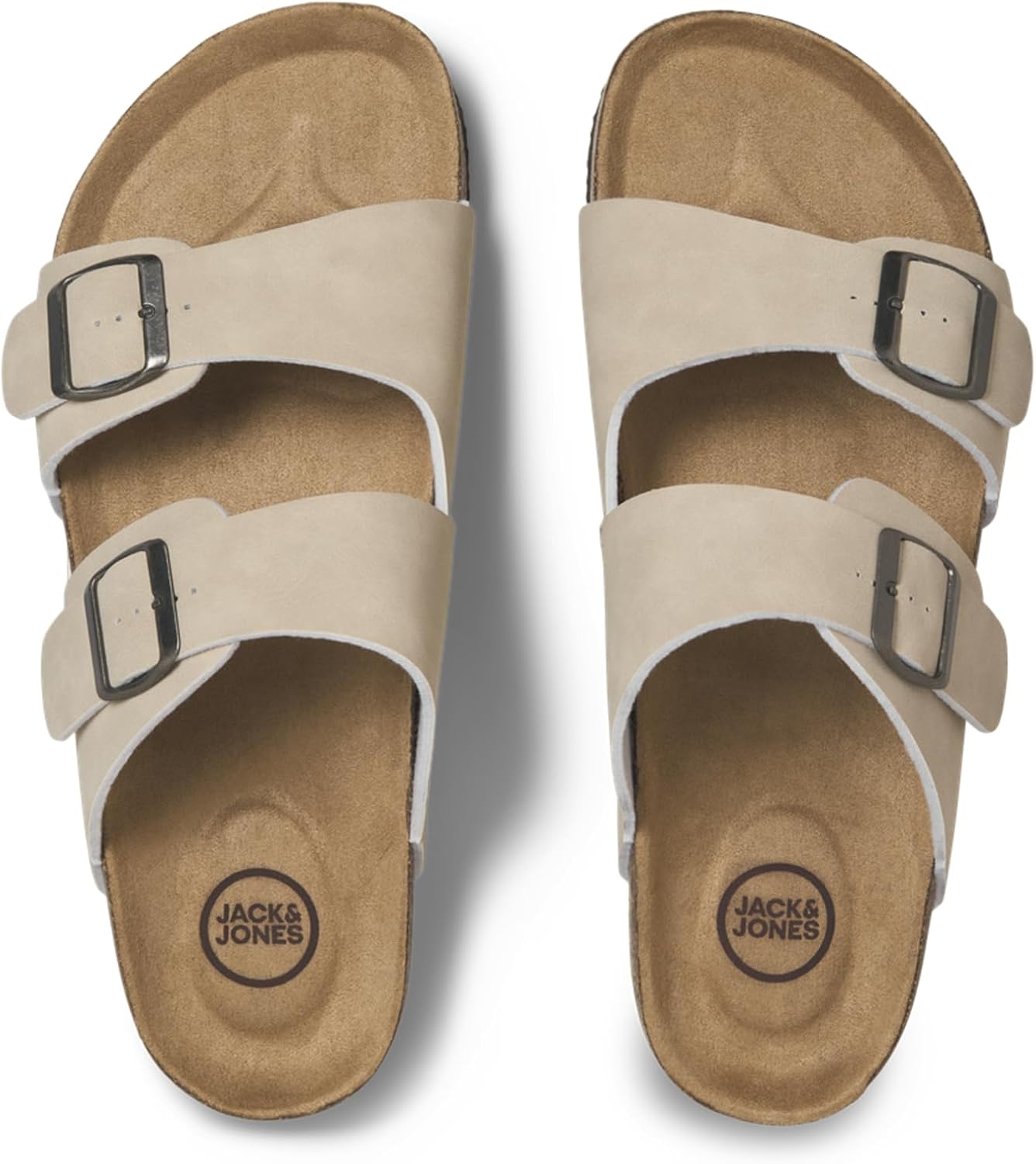 Detalle 2 de Jack & Jones Homme Jfwmalmo Syn Suede Sandales – confort et style décontracté