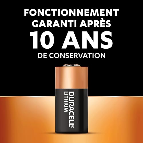 Detalle de Duracell CR2 Piles au Lithium Haute Puissance (Lot de 2) – 3V CR15H270