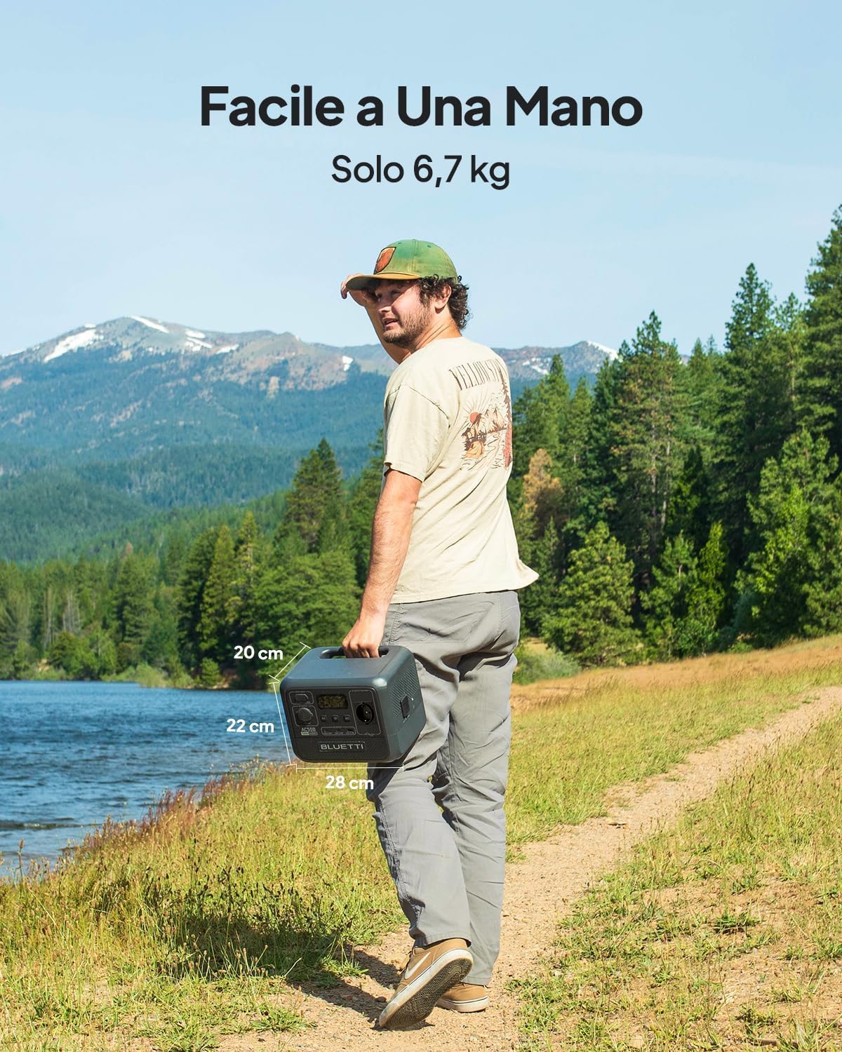 Thumbnail 5 de Bluetti AC50B Stazione elettrica portatile 448Wh ⚡