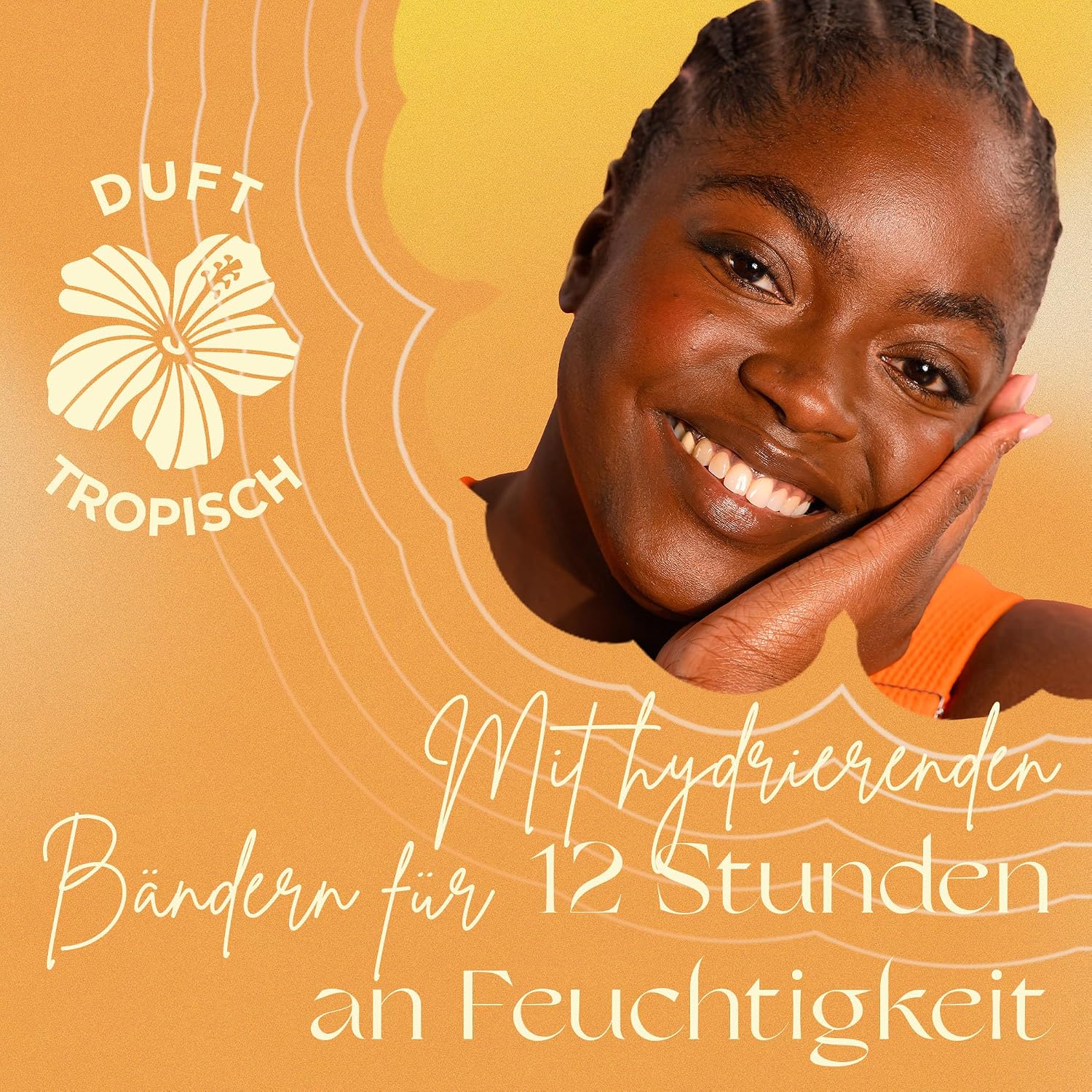 Detalle de Hawaiian Tropic Hydrating Protection Sonnenschutz SPF 30 – wasserfest, 180 ml