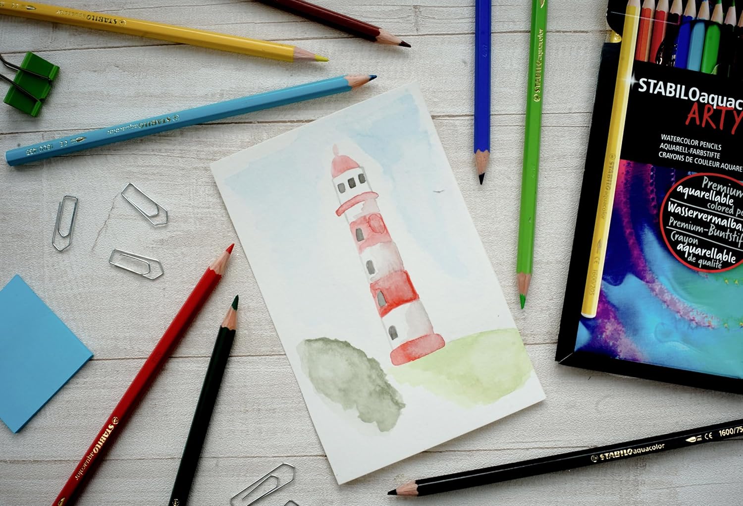 Thumbnail 2 de STABILO STABILOaquacolor ARTY 24er Pack Aquarellstifte