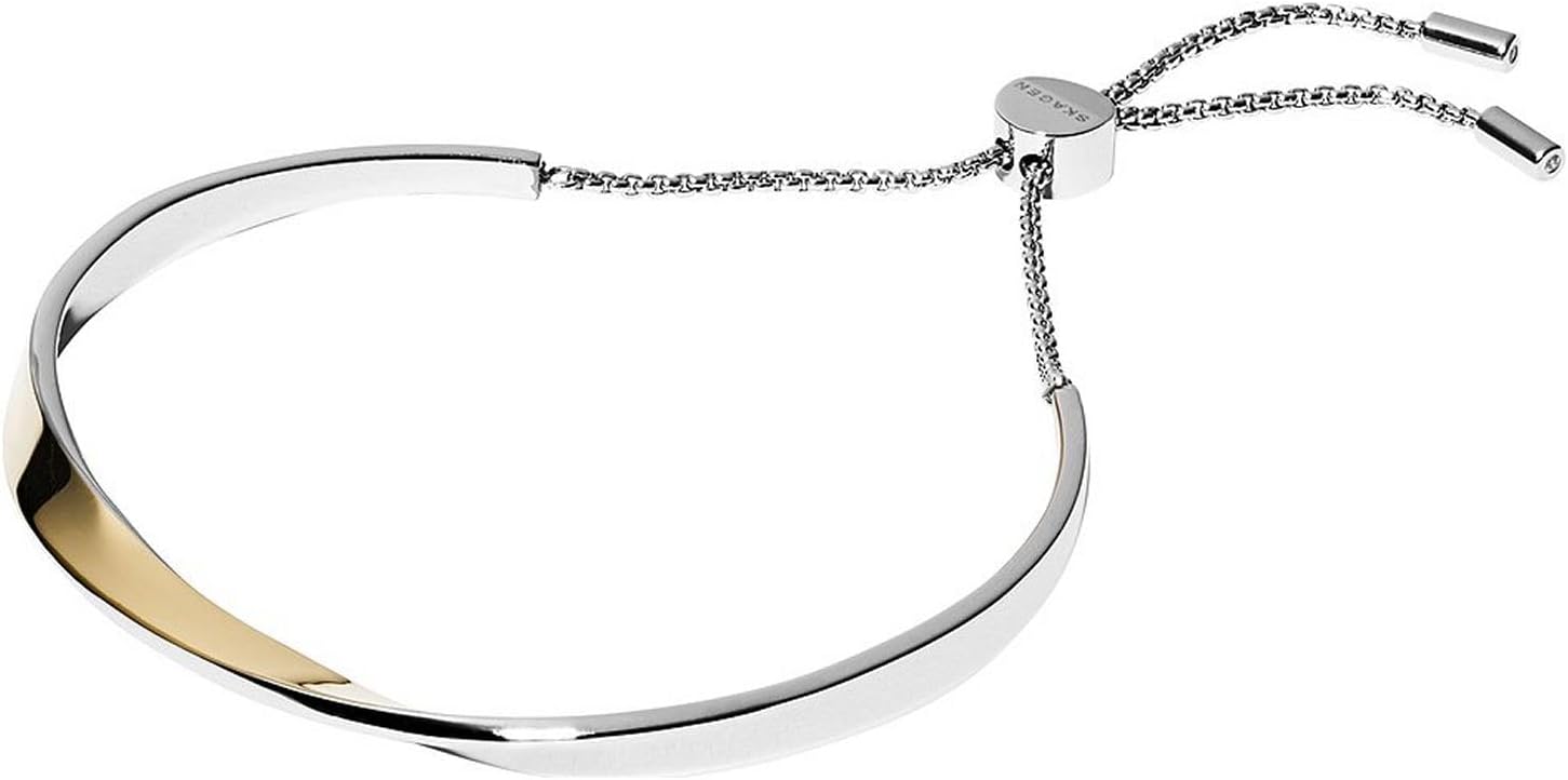 Thumbnail 6 de Skagen Damenarmband aus Edelstahl mit Halbedelstein oder Messing – Schiebeverschluss