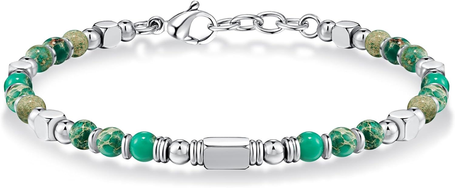 Thumbnail 6 de SIUMAL Bracciale Boho Donna, Argento & Oro: impilabile, fatto a mano, regolabile e leggero