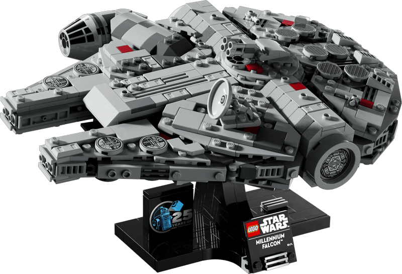 Detalle de LEGO Star Wars Millennium Falke 75375 – detailgetreuer UCS-Style Nachbau für erwachsene Sammler