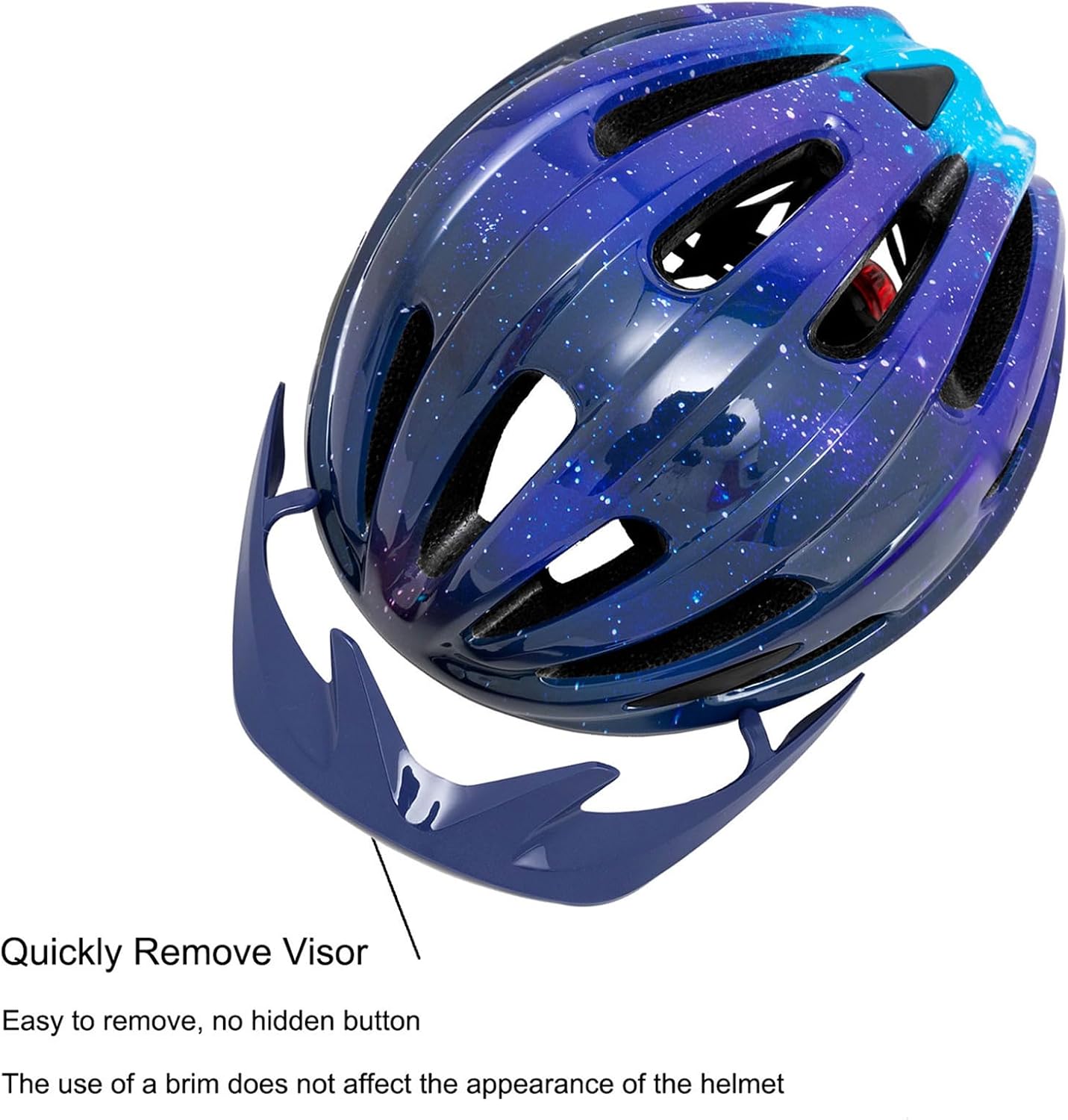 Detalle 1 de Kids Bike Helmet 150g with LED lights