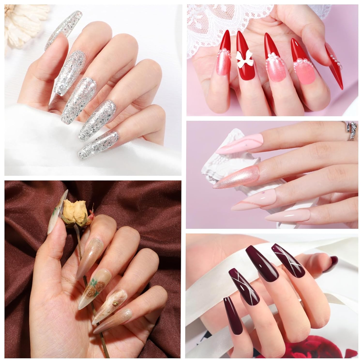 Thumbnail 1 de COSCELIA 40pcs Gel Nail Polish Set 💅