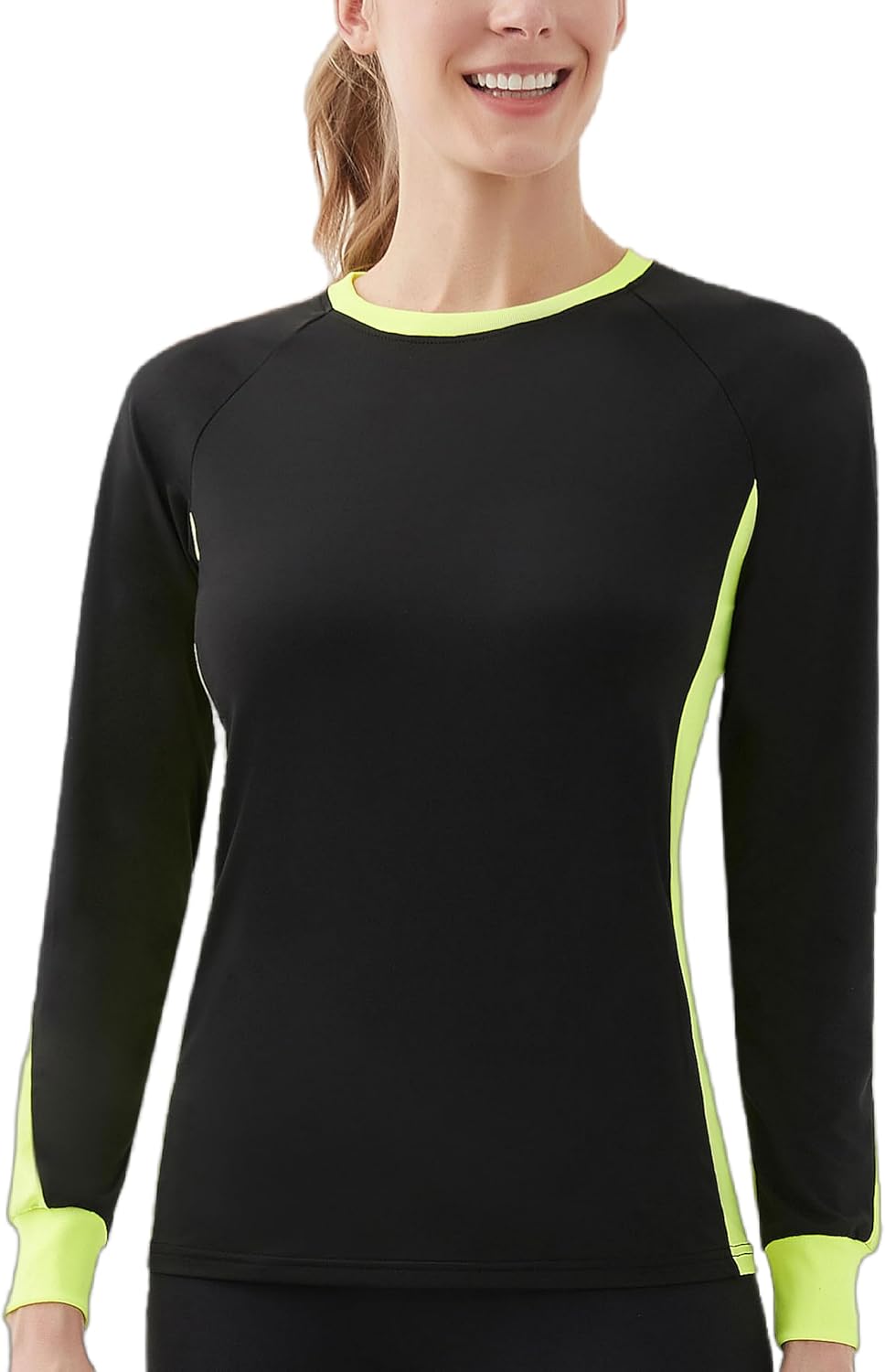 Detalle de T-ACRE Women's Long-Sleeve Active Shirt, 90% Polyester