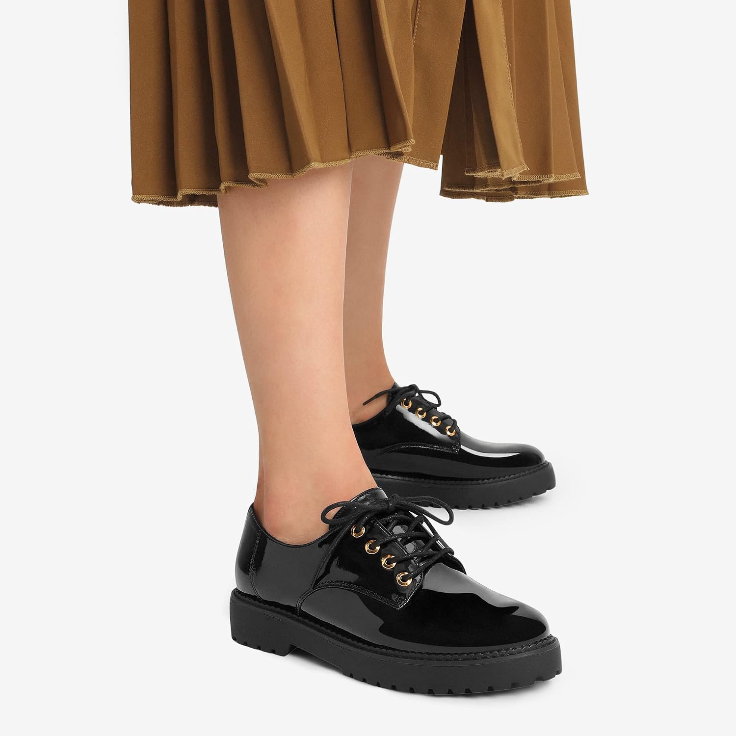 Detalle 2 de DREAM PAIRS Oxford Zapatos de Cordones Mujer