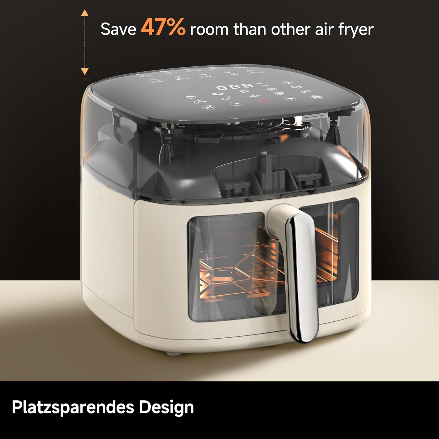 Thumbnail 5 de SIMPLUS Heißluftfritteuse 6,5 L Airfryer XL