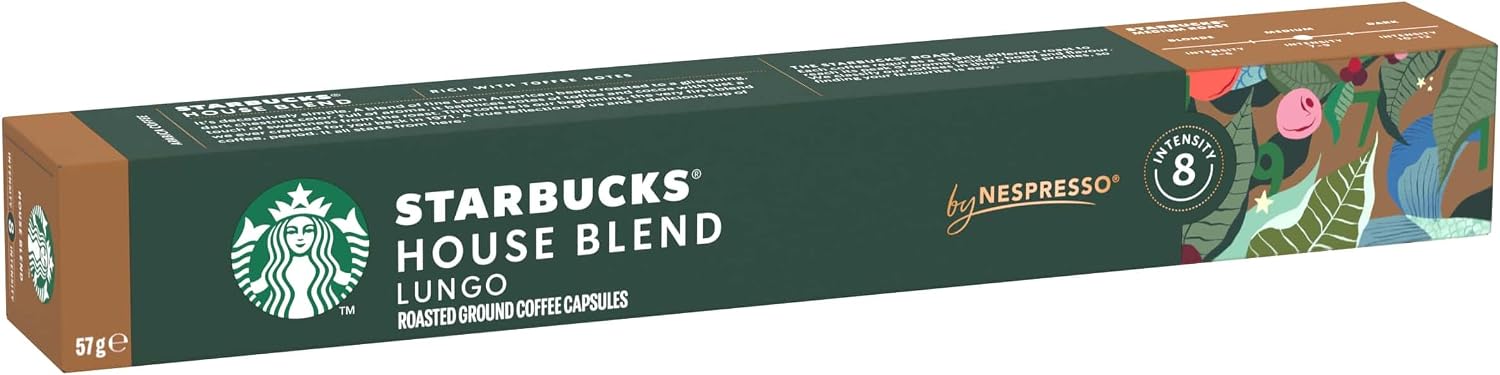 Thumbnail 2 de STARBUCKS House Blend Nespresso, Cápsulas de Café, Tueste Medio