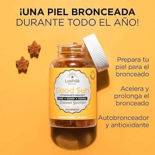 Detalle 2 de Lashilé Beauty Good Sun Vitamines autobronceador
