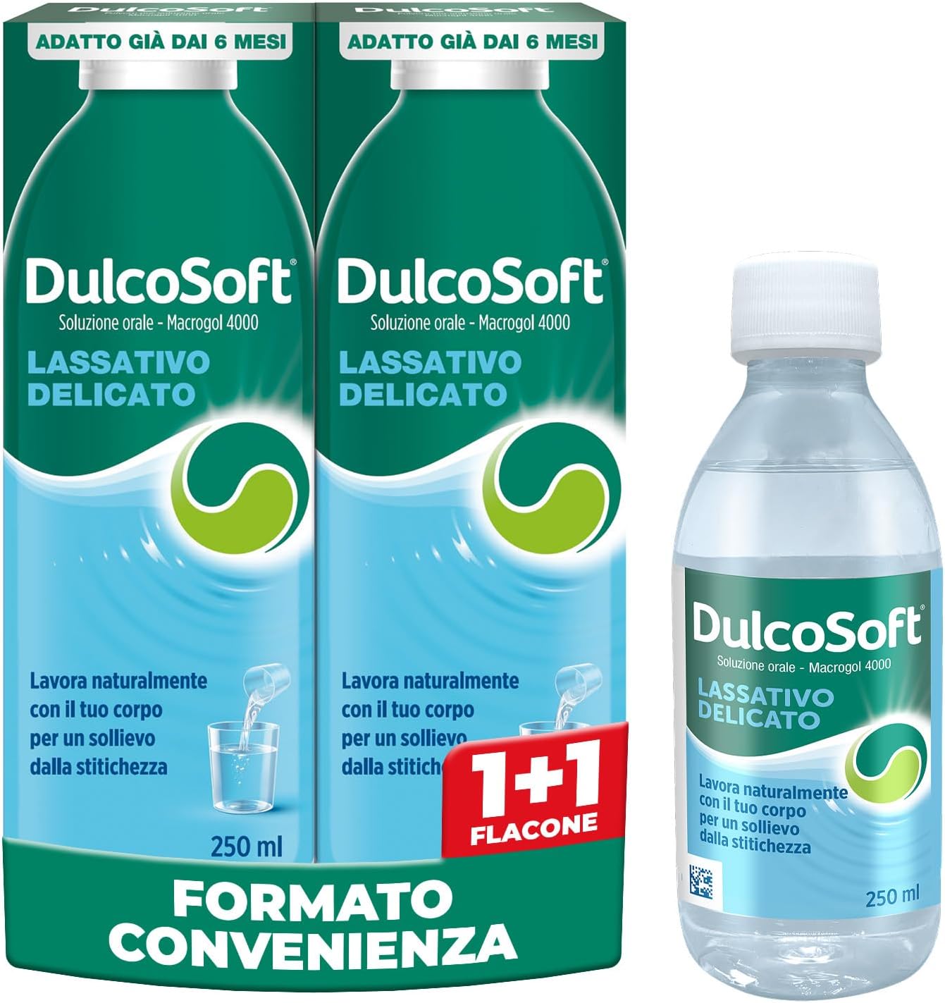 Detalle de DulcoSoft Lassativo con Macrogol 500 ml