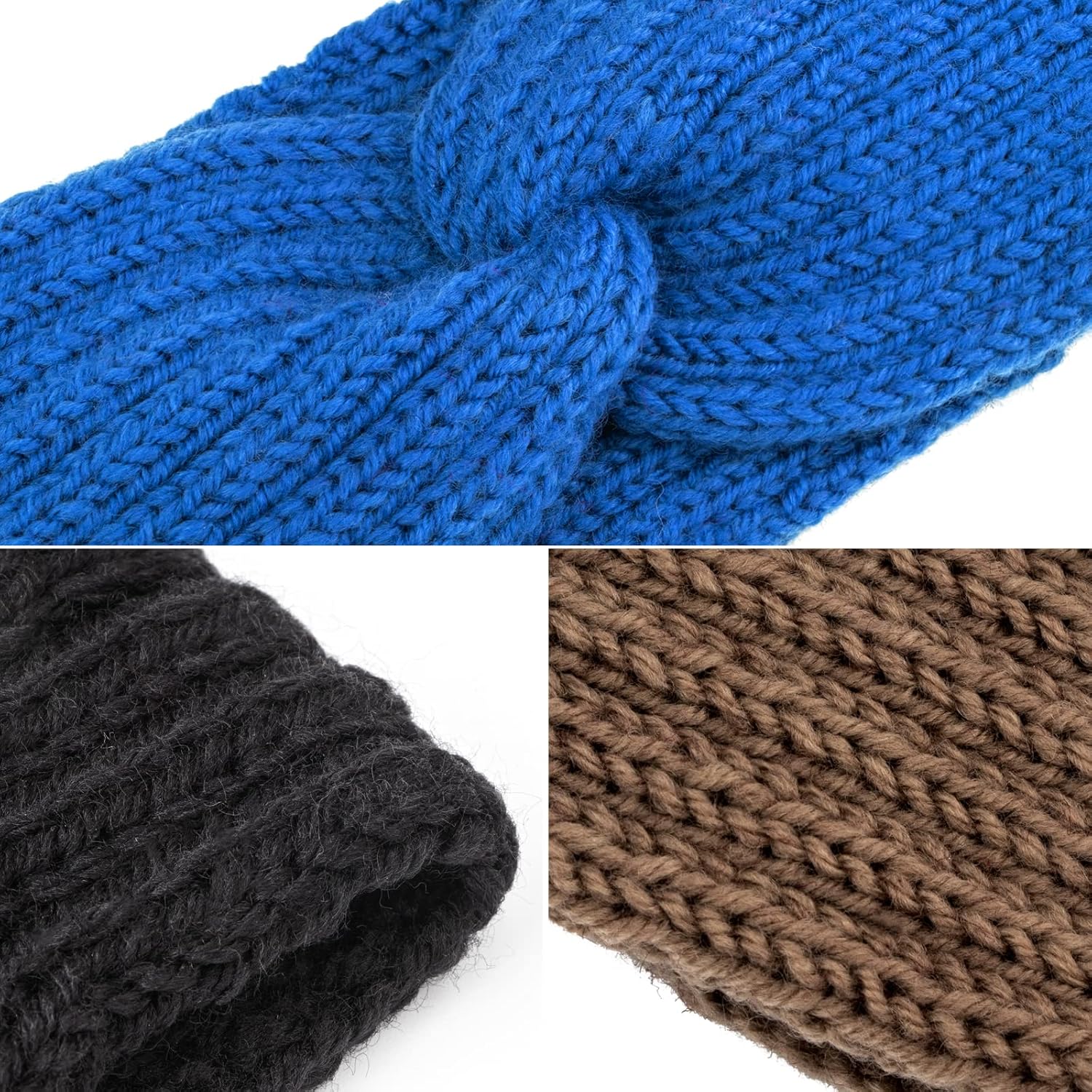 Thumbnail 5 de DRESHOW Stirnband 6 Stück Winter Stirnband Damen