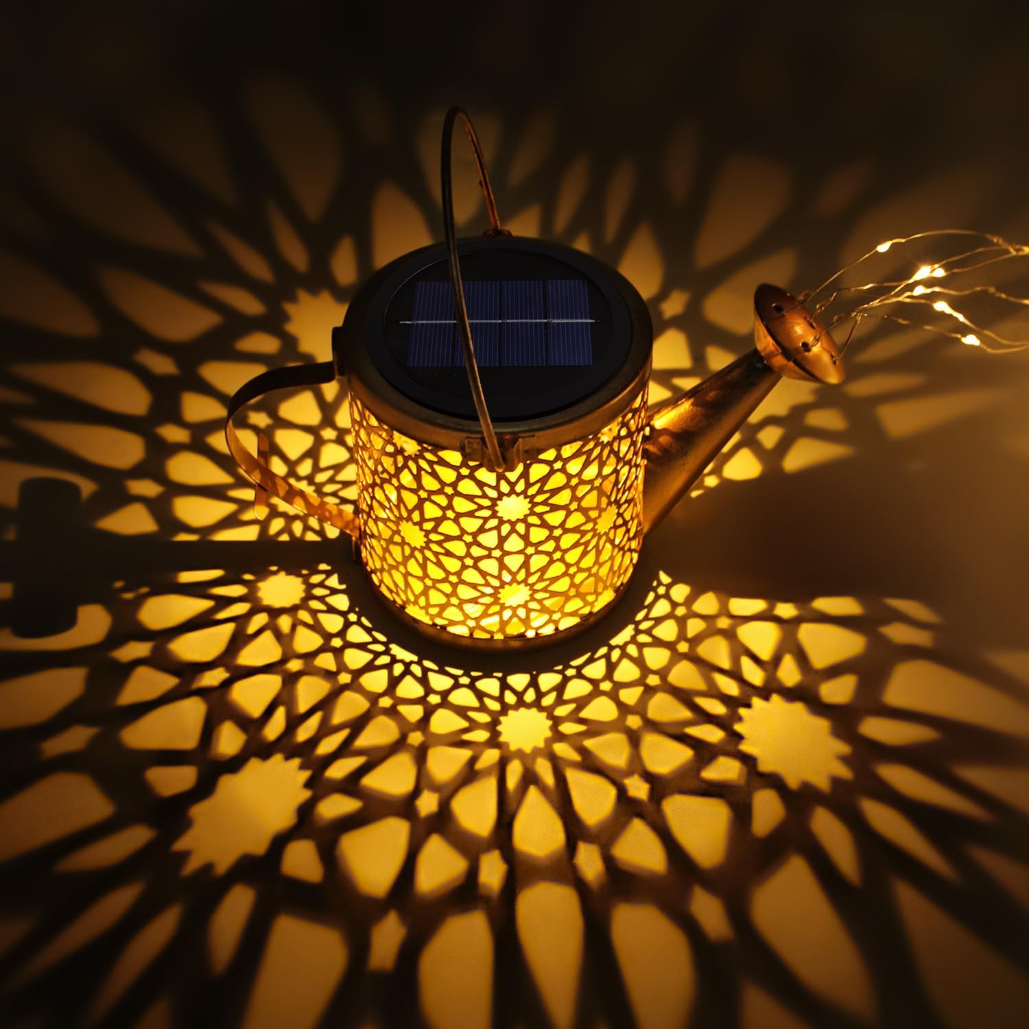Thumbnail 6 de Solar Watering Can Lights 8.5cm panel