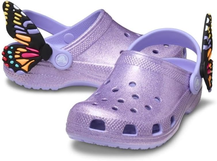 Detalle de Crocs Unisex Kids Classic Iam Butterfly Clog TClog